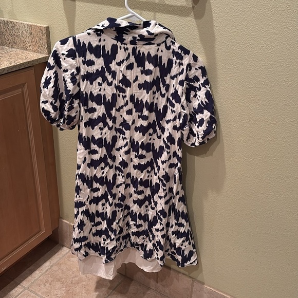 Sam Edelman Ikat Tie Waist Shirtdress. It is missing the tie - Picture 5 of 13